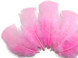 1 Pack - Pink Mix Dyed Turkey T-Base triangle Body Plumage Feathers 0.50 Oz.