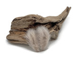 1/4 Lb - Ivory Turkey Marabou Short Down Fluffy Loose Wholesale Feathers (Bulk)