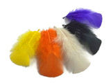 These spooky halloween feathers are perfect for craft projects and table confetti. These are high quality craft feathers.