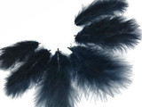1 Pack - Navy Blue Turkey Marabou Short Down Fluff Loose Feathers 0.10 Oz.