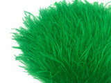 10 Yards - Kelly Green Ostrich Fringe Trim Wholesale Feather (Bulk)