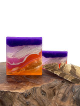 Rainbow Aura Crystal Soap