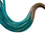 4 Pieces - XL Twilight Blendz Ombre Thin Whiting Farm Rooster Hair Extension Feathers 11" and Up