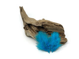 1 Pack - Turquoise Blue Turkey Marabou Short Down Fluff Loose Feathers 0.10 Oz.