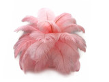 1/2 Lb. - 9-13" Baby Pink Dyed Ostrich Body Drab Wholesale Feathers (Bulk)