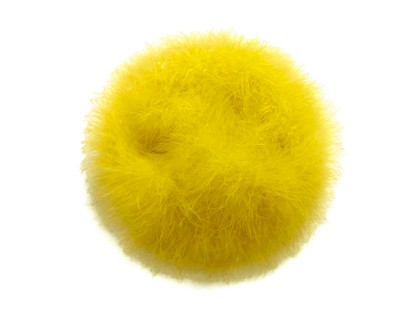 2 Yards - Yellow Turkey Medium Weight Marabou Feather Boa 25 Gram