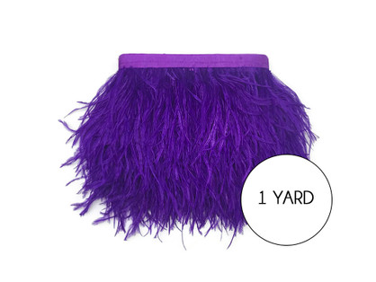 Larryhot Purple Chandelle Boa Feathers - 45g 2 Yards Boas for Adults,Mardi Gras,Wedding,Centerpieces,Concert,Carnival and Home Decoration(45g-Purple)