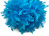 2 Yards - Turquoise Blue Heavy Weight Chandelle Feather Boa | 80 Gram