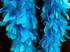 2 Yards - Turquoise Blue Heavy Weight Chandelle Feather Boa | 80 Gram