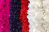 2 Yards - Snow White Heavy Weight Turkey Flat Feather Boa, 150 Gram