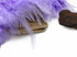 1 Yard - Lavender Rooster Neck Hackle Saddle Feather Wholesale Trim