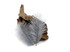 1 Pack - Silver Gray Ostrich Small Confetti Feathers 0.3 Oz