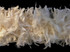 2 Yards - Ivory Heavy Weight Chandelle Feather Boa | 80 Gram