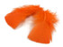 1/4 Lb - Orange Turkey T-Base Plumage Wholesale Feathers (Bulk)