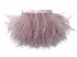 6 Inch Strip - Taupe Ostrich Fringe Trim Feathers