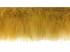 1 Yard - Old Antique Gold Marabou Turkey Fluff Feather Fringe Trim