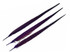 50 Pieces - 18-22" Purple Dyed Over Natural Long Ringneck Pheasant Tail Wholesale Feathers (Bulk)