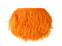 10 Yards - Orange Ostrich Fringe Trim Wholesale Feather (Bulk)