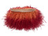10 Yard - Sunset Orange Ombre Ostrich Fringe Trim Wholesale Feather (Bulk)