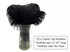 50 Pieces - 12-16" Black Ostrich Tail Centerpiece Costume Wholesale Feathers (Bulk)