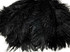 50 Pieces - 12-16" Black Ostrich Tail Centerpiece Costume Wholesale Feathers (Bulk)