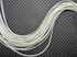 6 Pieces – Extra Long Solid Ivory Thin Long Whiting Farm Rooster Saddle Hair Extension Feathers Summer Craft 11.5” 