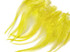 1 Dozen - Short Solid Sunshine Whiting Farm Rooster Saddle Hair Extension Feathers