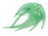 1 Dozen - Short Solid Aqua Mint Whiting Farm Rooster Saddle Hair Extension Feathers