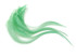 1 Dozen - Medium Solid Aqua Mint Rooster Saddle Whiting Hair Extension Feathers