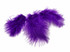 1 Pack - Purple Turkey Marabou Short Down Fluff Loose Feathers 0.10 Oz.