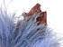 6 Inch Strip - Light Blue Ostrich Fringe Trim Feather