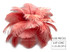100 Pieces - 6-8" Pink Blush Ostrich Drabs Body Wholesale Feathers (Bulk)