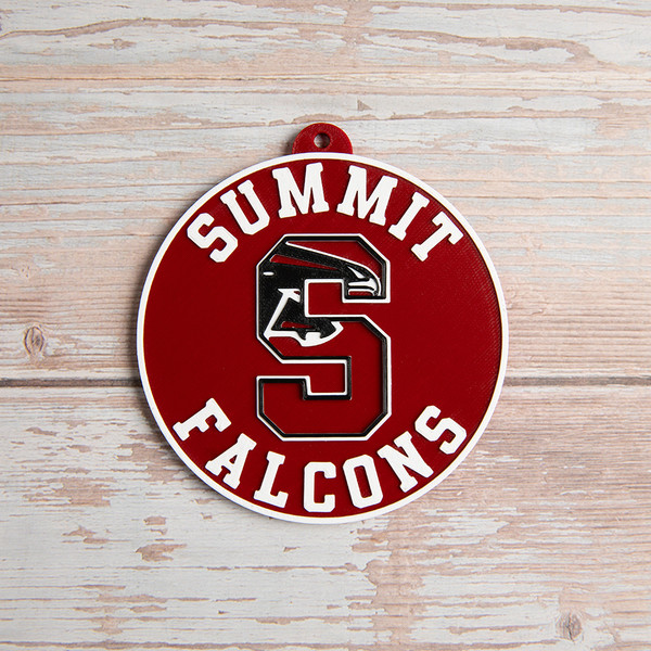 Rockwood Summit Falcons Ornament