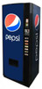 Refurbished Dixie Narco 276E Can/Bottle Soda Machine - Pepsi New Age