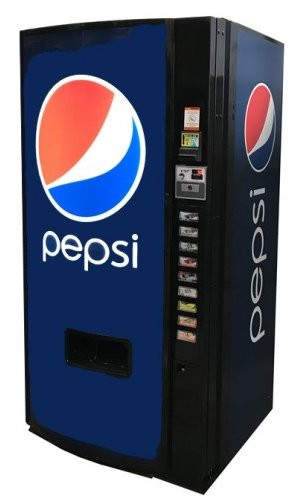 Refurbished Dixie Narco 501E Can/Bottle Soda Machine - Pepsi New