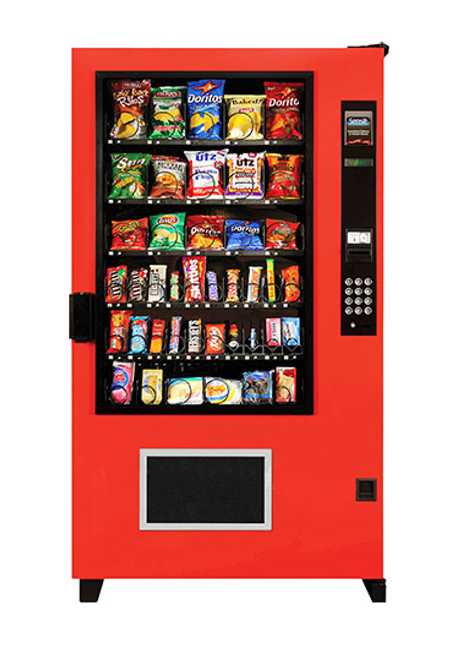New AMS Outsider Snack Machine