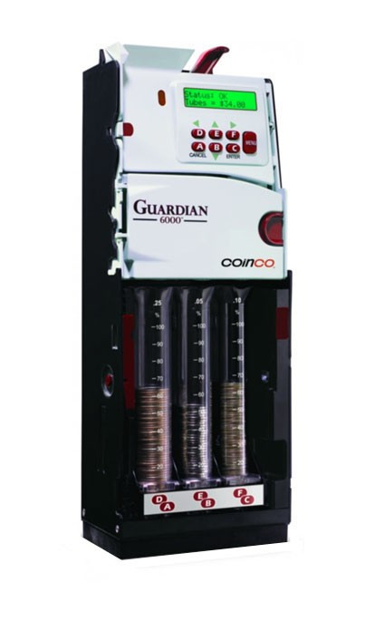 New Coinco Guardian GLX Series GLXCA-EE Coin Changer (Canadian