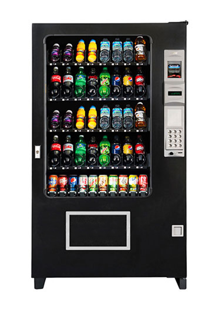 New AMS BEV 40 Glassfront Drink Machine Drop S Vending   Ams40soda  30742.1630192103 