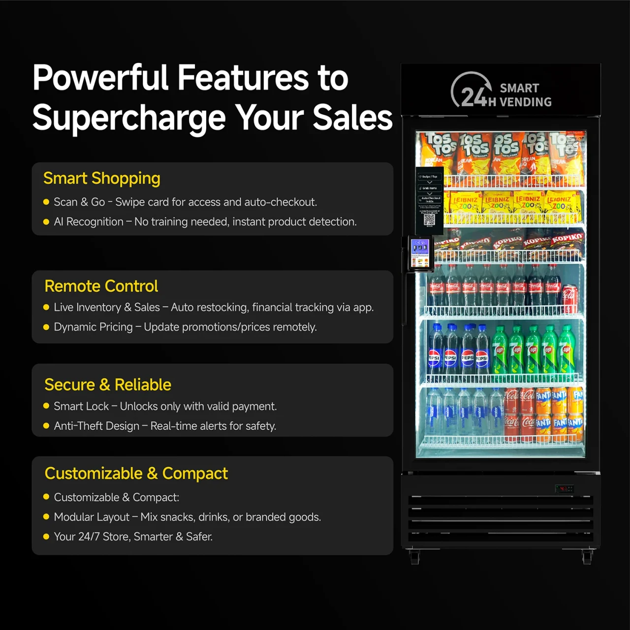 HAHA Vending Smart 620 Max Cooler