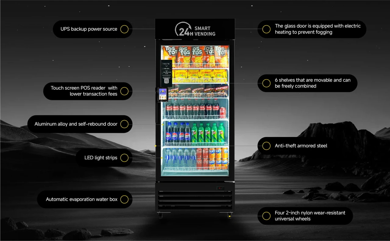 HAHA Vending Smart 620 Max Cooler