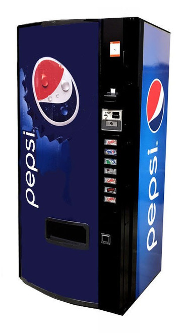 Refurbished Dixie Narco 276E Can/Bottle Soda Machine - Pepsi New