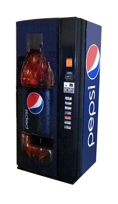 Refurbished Dixie Narco 276E Can/Bottle Soda Machine - Pepsi New
