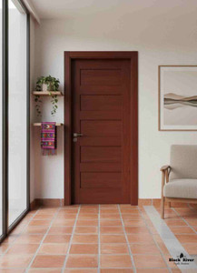 La Boca - 5 Panel Mission Style Door - (32"x80")-Paint Grade