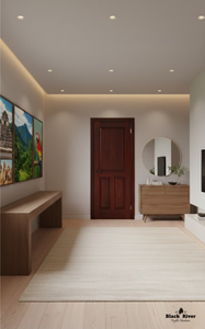 Buenos Aires - 3 Panel Top Square Traditional Door (32" x 80") Buenos Aires - 3 Panel Top Square Traditional Door (32" x 80")