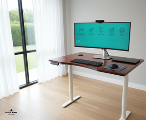 Standing Desk Medium (40" x 36" Inch Electric Adjustable Height) Standing Desk Medium (40" x 36" Inch Electric Adjustable Height)