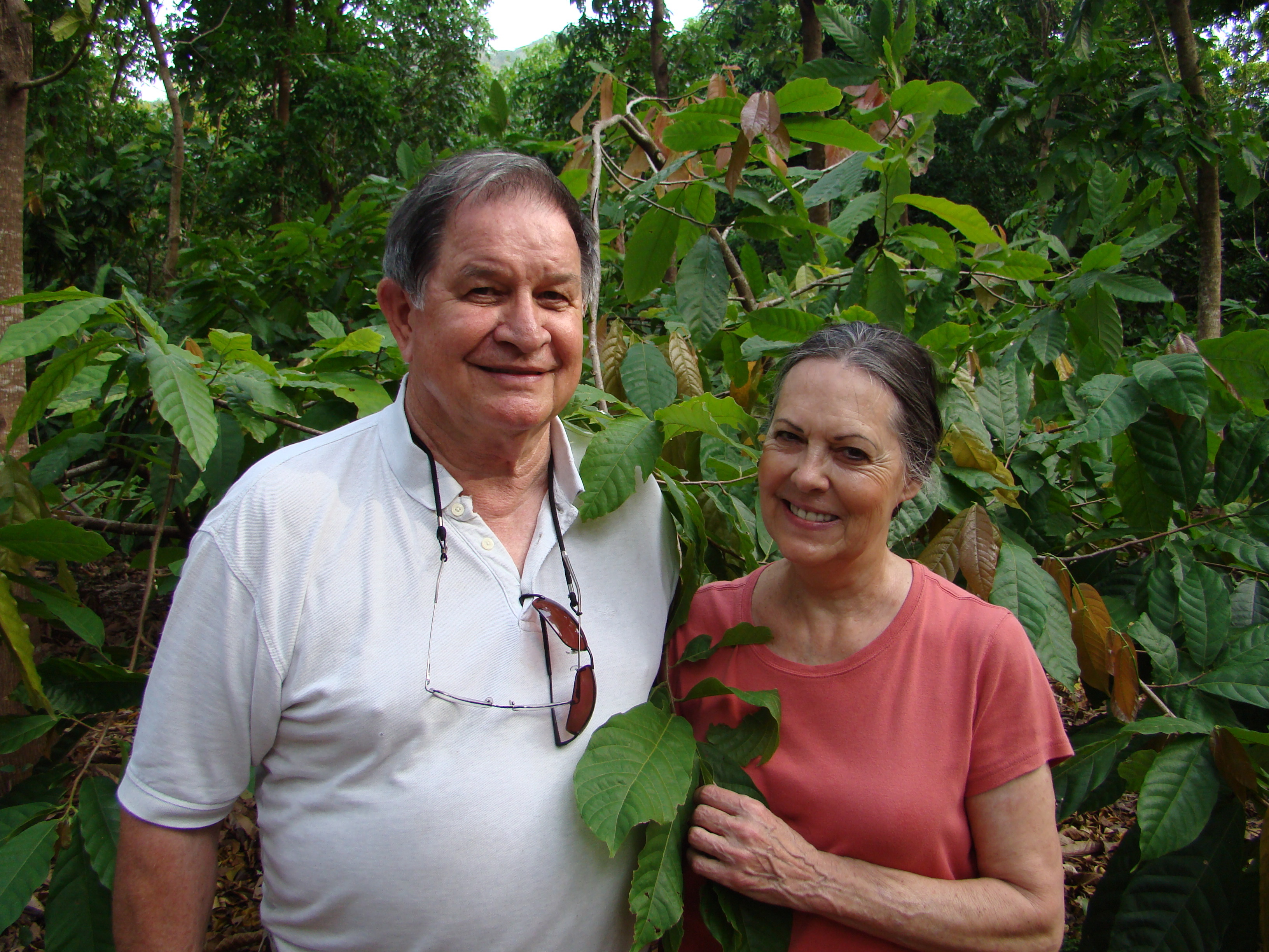 The Machen family's first visit to Honduras in 1980