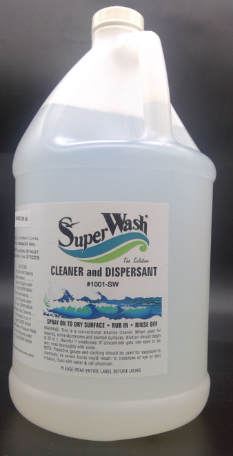 Superwash 1 Gallon concentrate cleaner is used to remove the oil & Soot from the cleanable air filters. It can also be used to clean bildges & remove mold.
Directions
 in a spray bottle pour in 50% superwash to 50% water to start any cleaning project. You can always change the mixture if you need to
