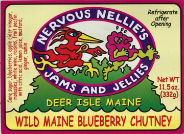 Maine Wild Blueberry Chutney