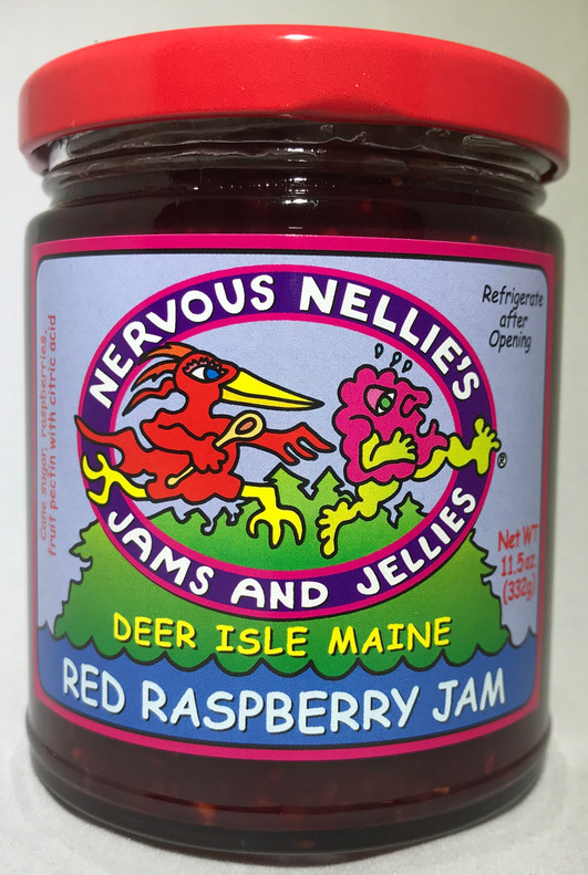 Red Raspberry Jam - Nervous Nellie's Jams & Jellies