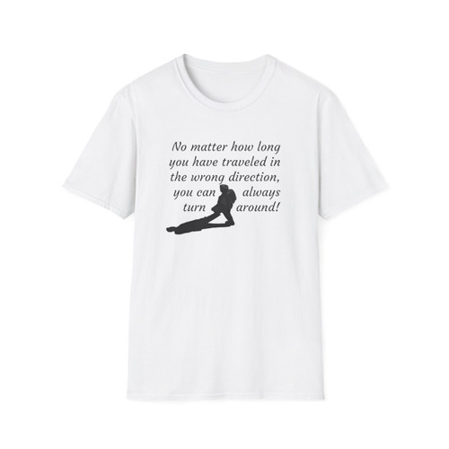 "Turn Around I" - Unisex Softstyle T-Shirt
